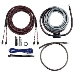 Kit cables conexion T-Spec Amplificador 2400W con cables RCA V12-RA