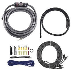 Kit cables conexion T-Spec Amplificador 1500W con cables RCA V8-RA
